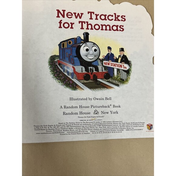 Lot Of 5 Thomas & Friends Books 1 Hardcover + 4 Paperback , Some Vintage - Picture 9 of 10